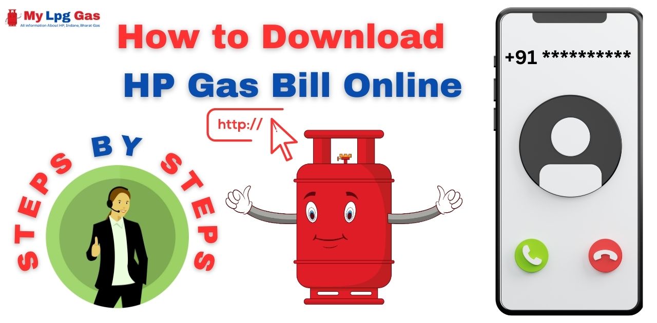 how to download HP Gas Bill