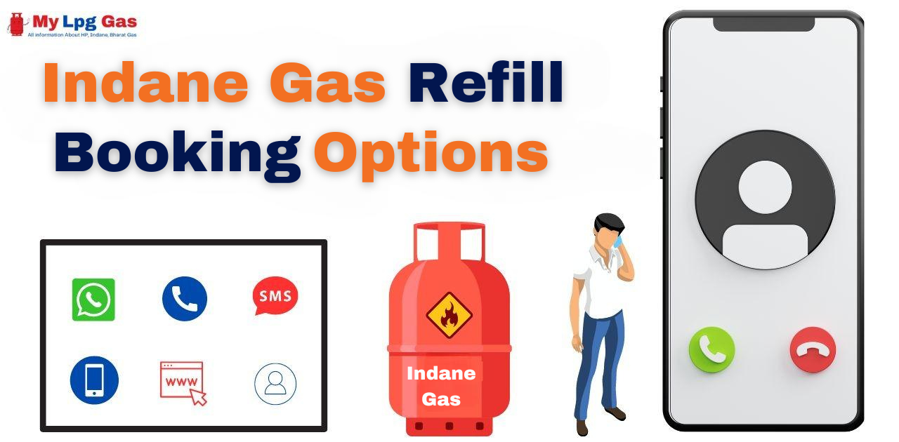 Indane Gas Refill Booking Options